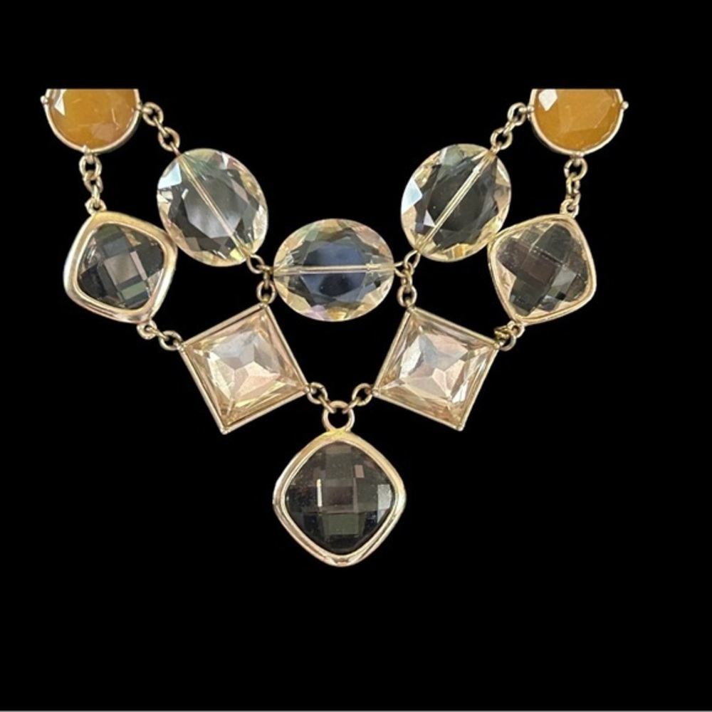 Vintage‎ Loft Glass And Rope Necklace - Picture 3 of 7